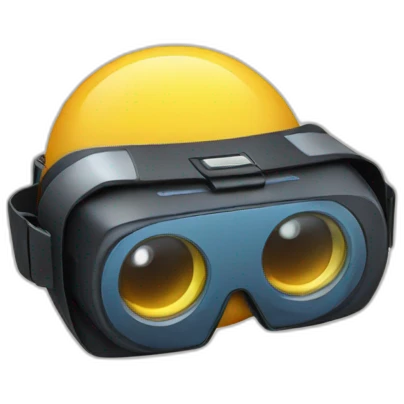 emoji wearing vr headset emoji