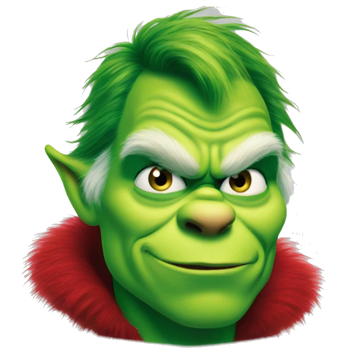 henry cavill as grinch emoji