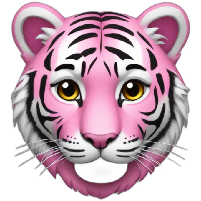 pink tiger emoji