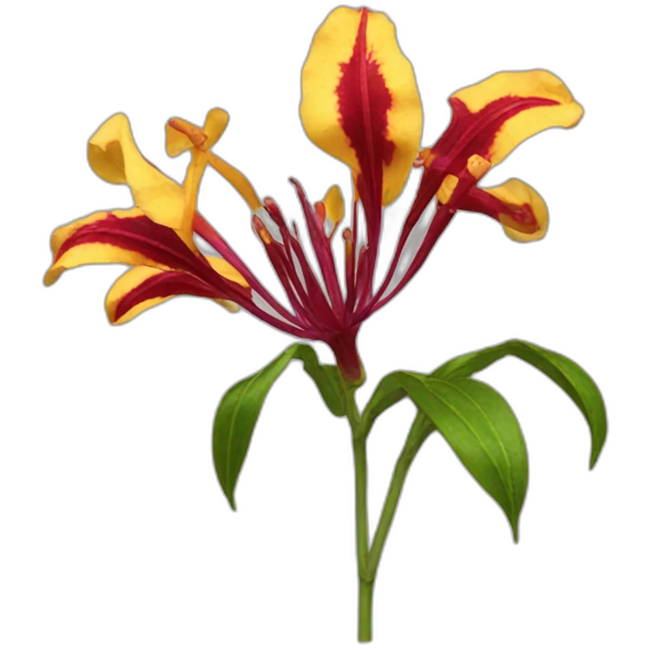 Gloriosa Superba flower emoji