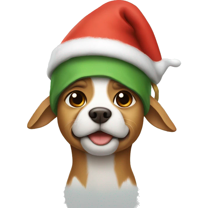 Elf with a dog hat  emoji