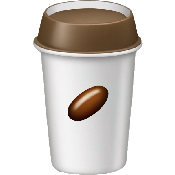 Coffee capsule emoji