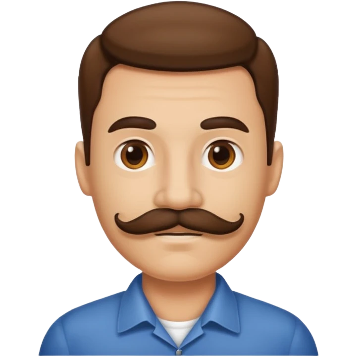 mustache emoji emoji