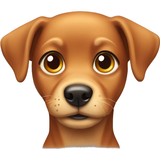 Dog zwergpincher in heart  emoji