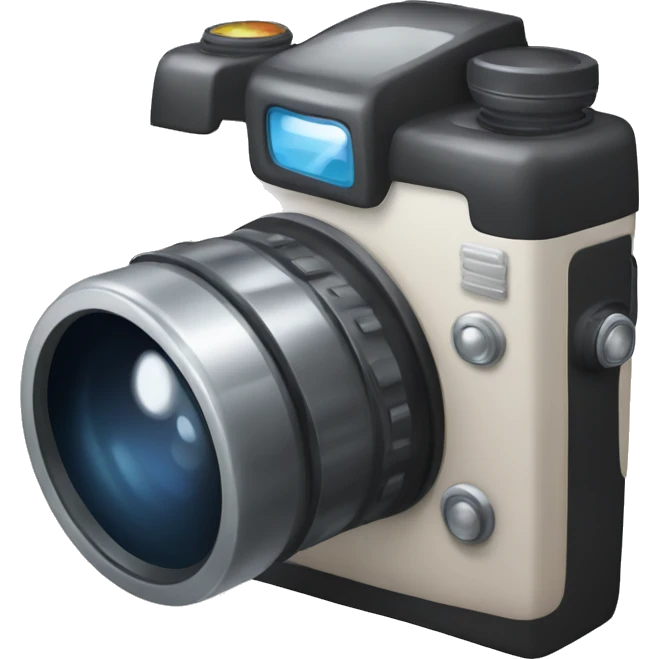 camara con brillitos emoji