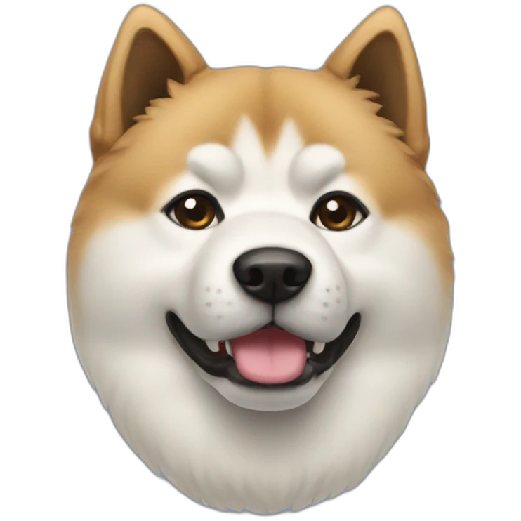 akita dog emoji