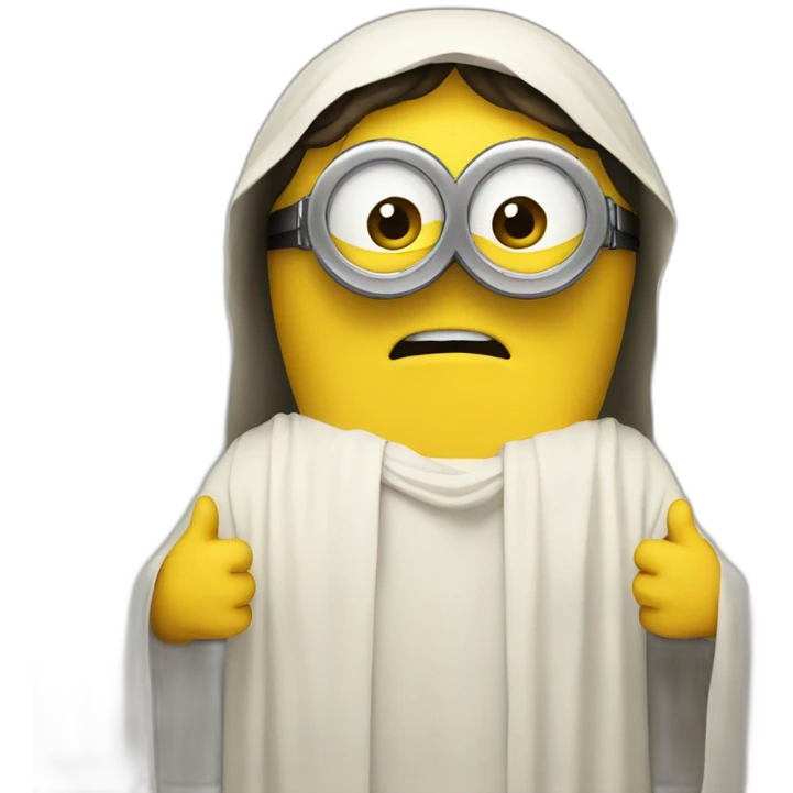 Minion JesusChrist emoji