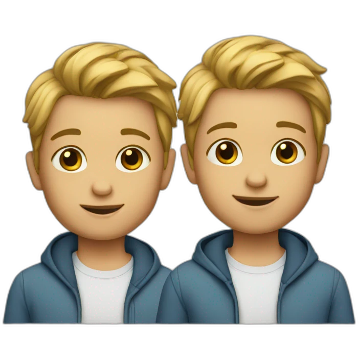 Twin boys emoji
