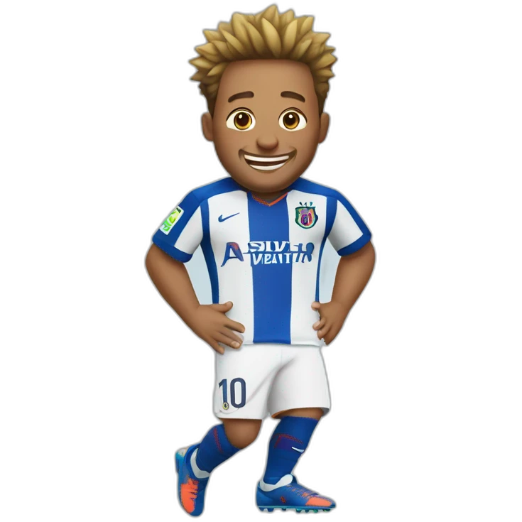 Neymar jr, fat belly, laugh emoji