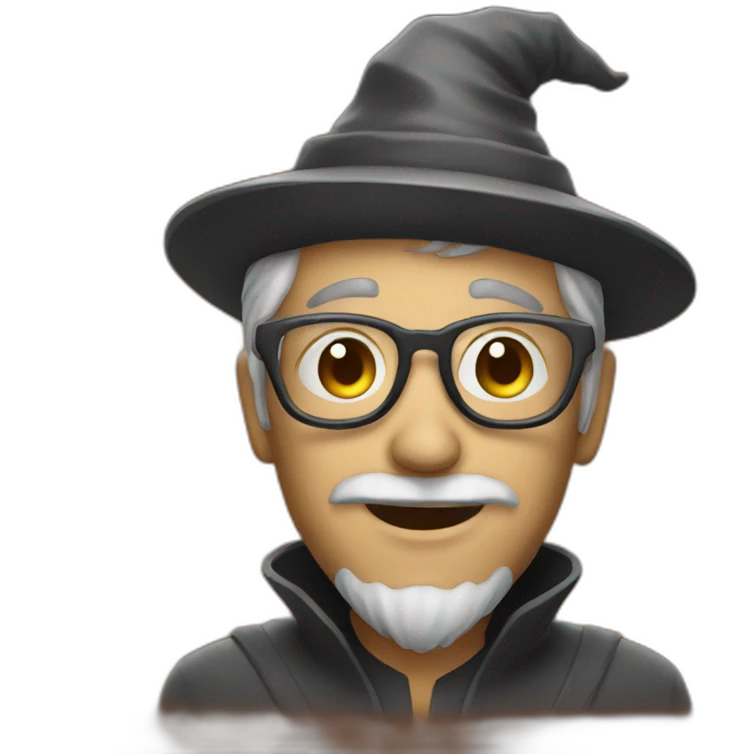 tech wizard halloween emoji