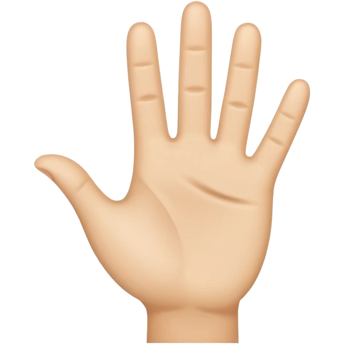 fingers of the hand waving emoji emoji