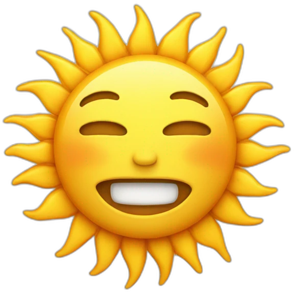 Sun IS over emoji