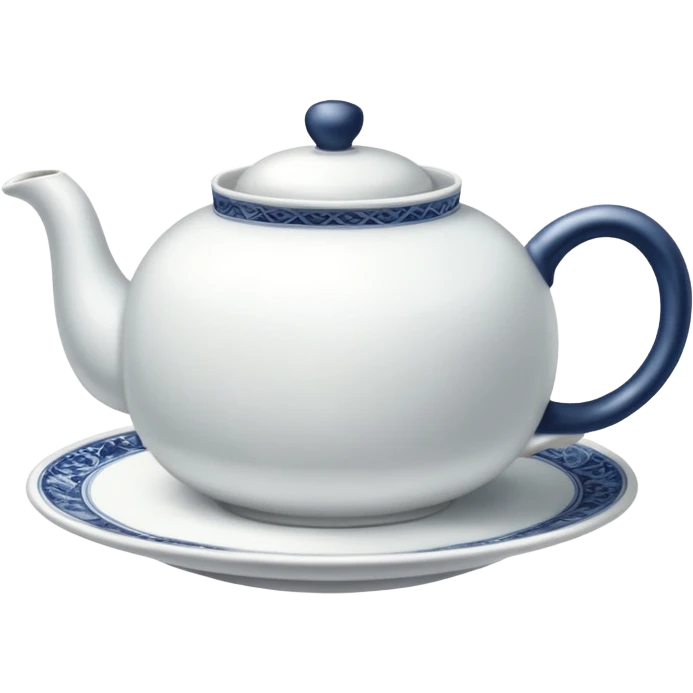 A cup of tea View from above emoji