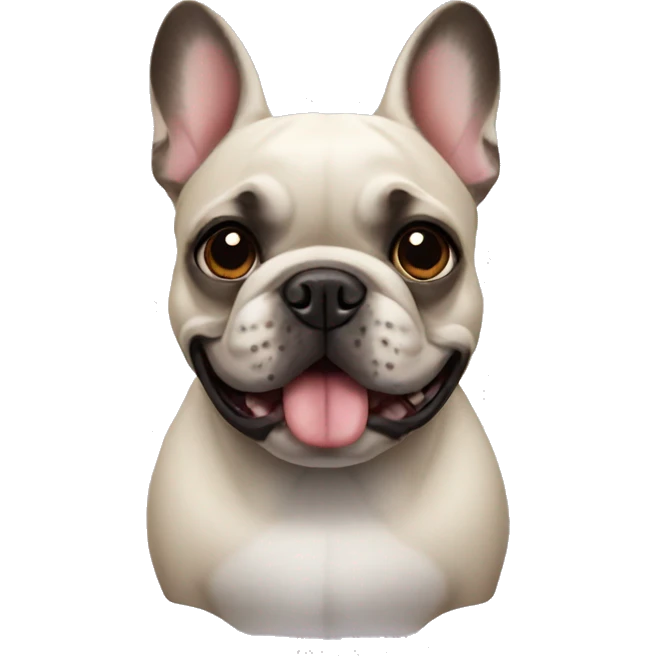 French bulldog emoji