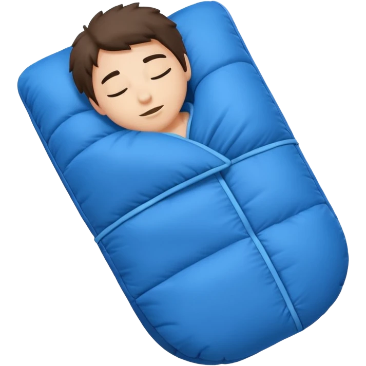 Camp Essentials, sleeping bag emoji