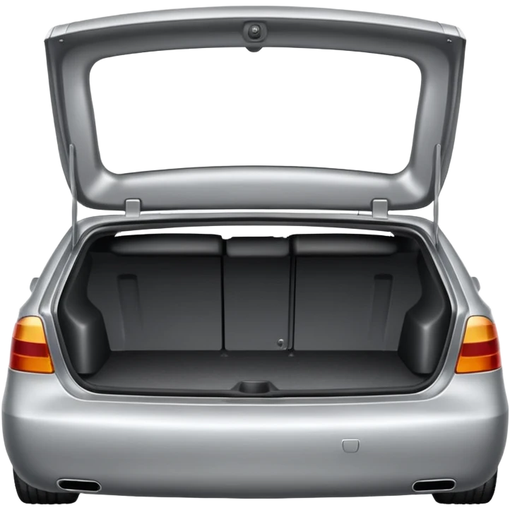 Open empty car trunk emoji