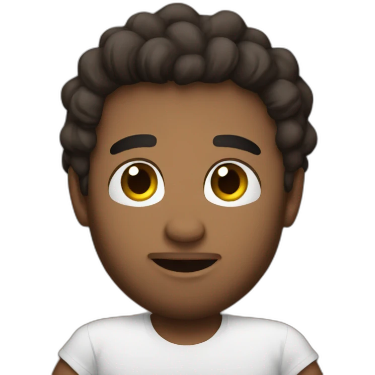 Rene in the bed emoji