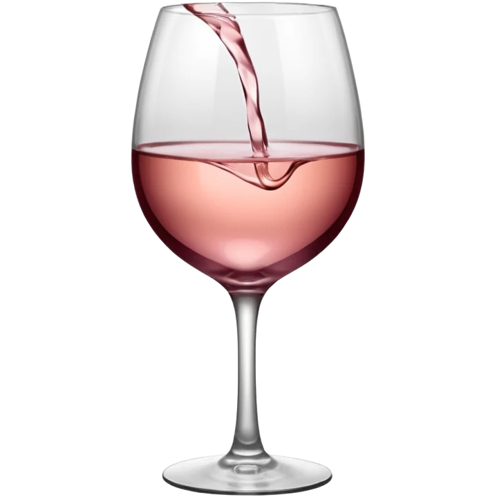 Rose wine emoji