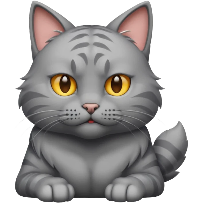 cat with muscle emoji