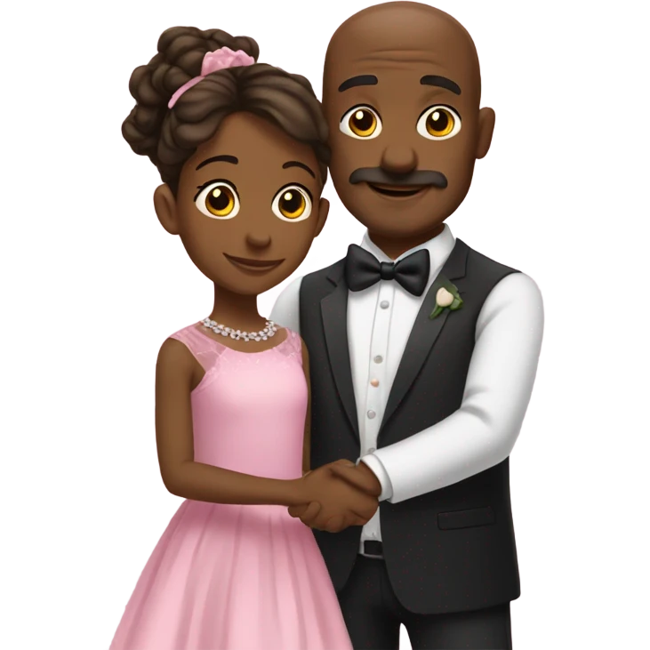 Daddy daughter dance emoji
