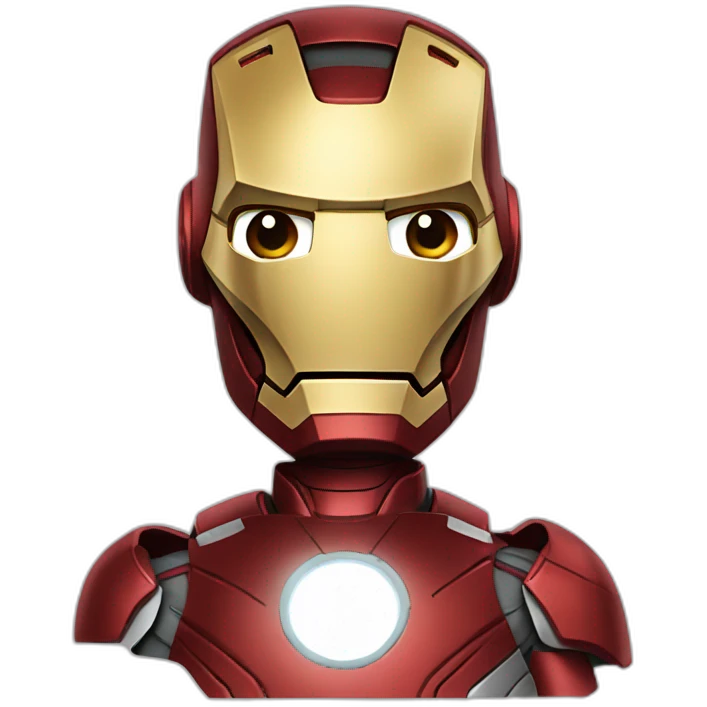 iron man saying goodbye emoji