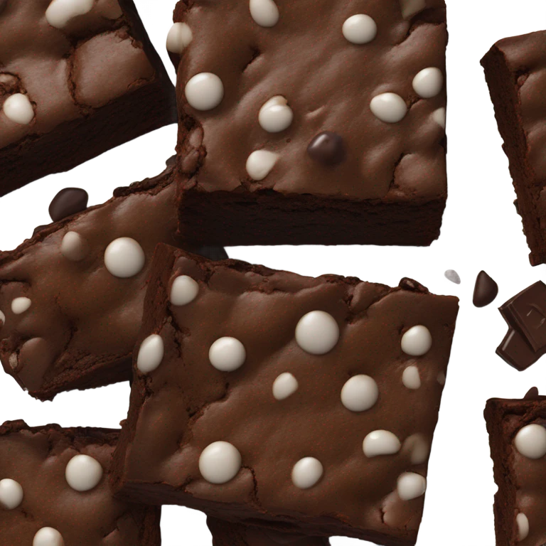 Brownie emoji