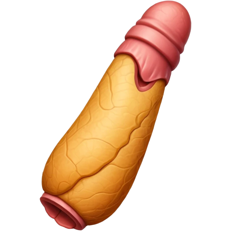 A dick emoji