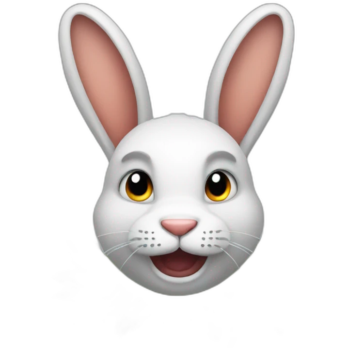 Bad rabbit emoji