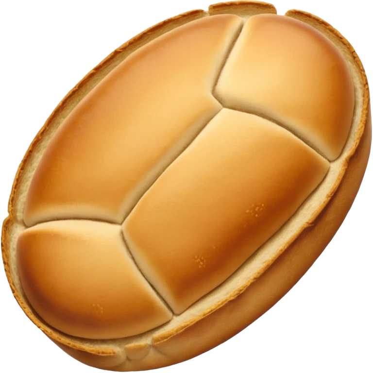 Half-shell bread emoji
