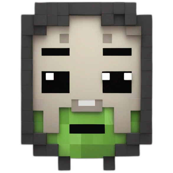 Minecraft creeper emoji