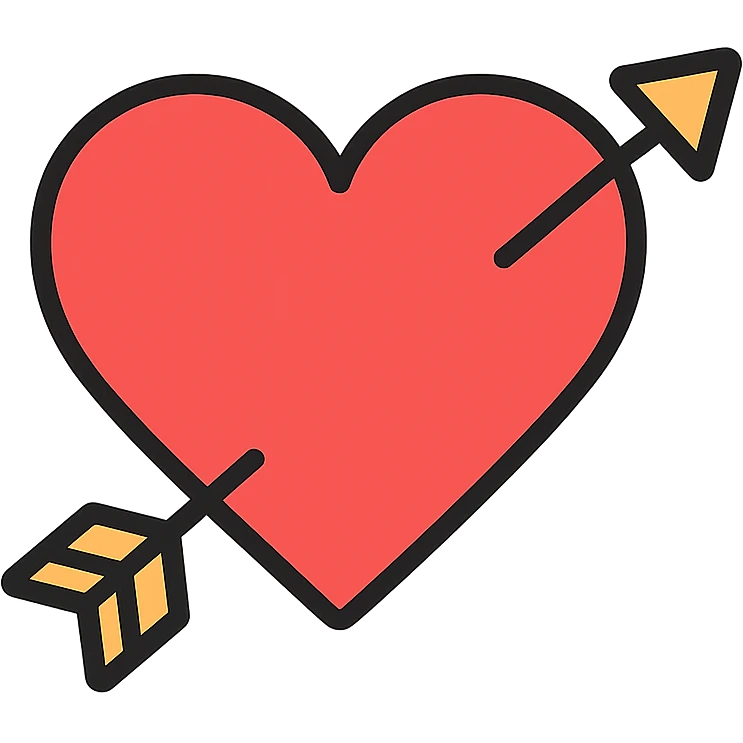 heart with arrow icon emoji