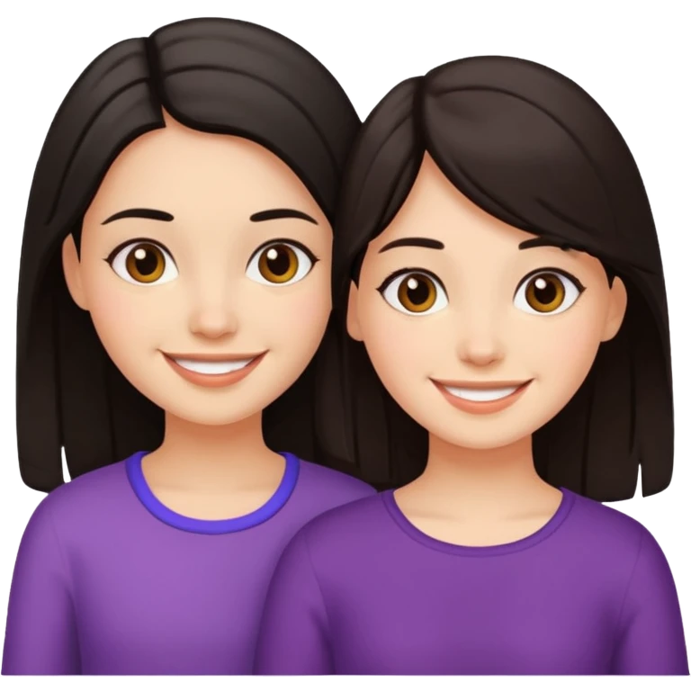 two--girls-best-friends-darkhair-darkhair emoji