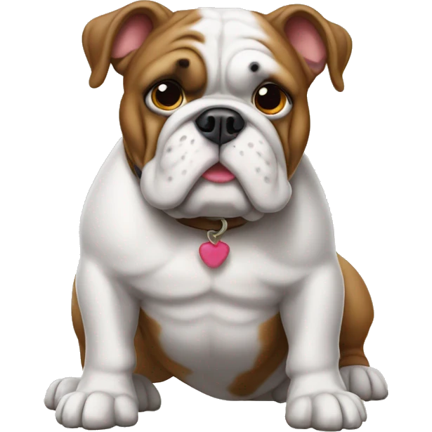 Bulldog french emoji