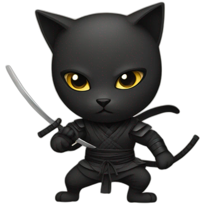 cat ninja emoji