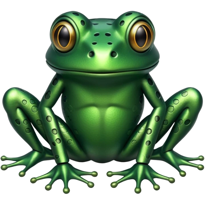 bionic frog emoji