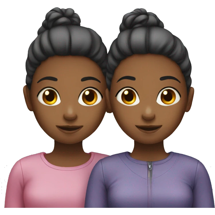 Two girls  emoji
