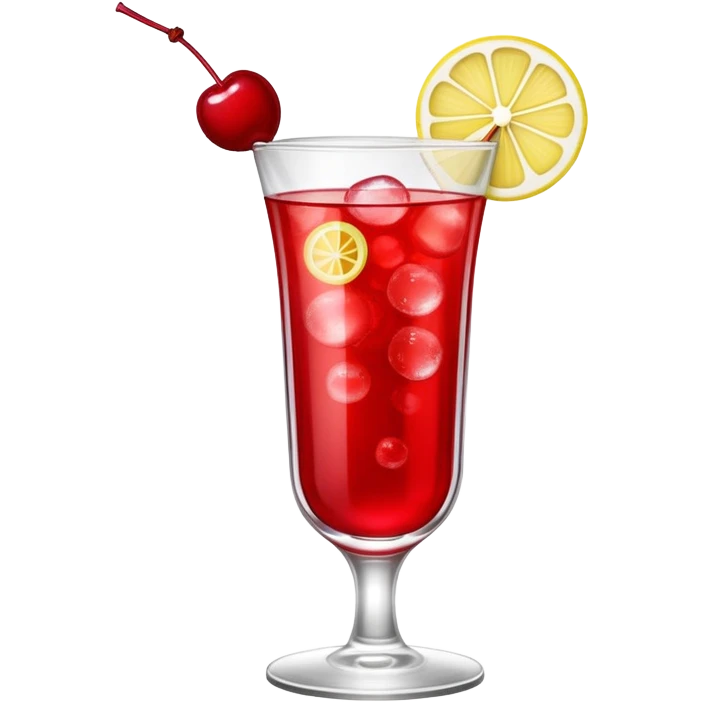 Shirley Temple Drink emoji