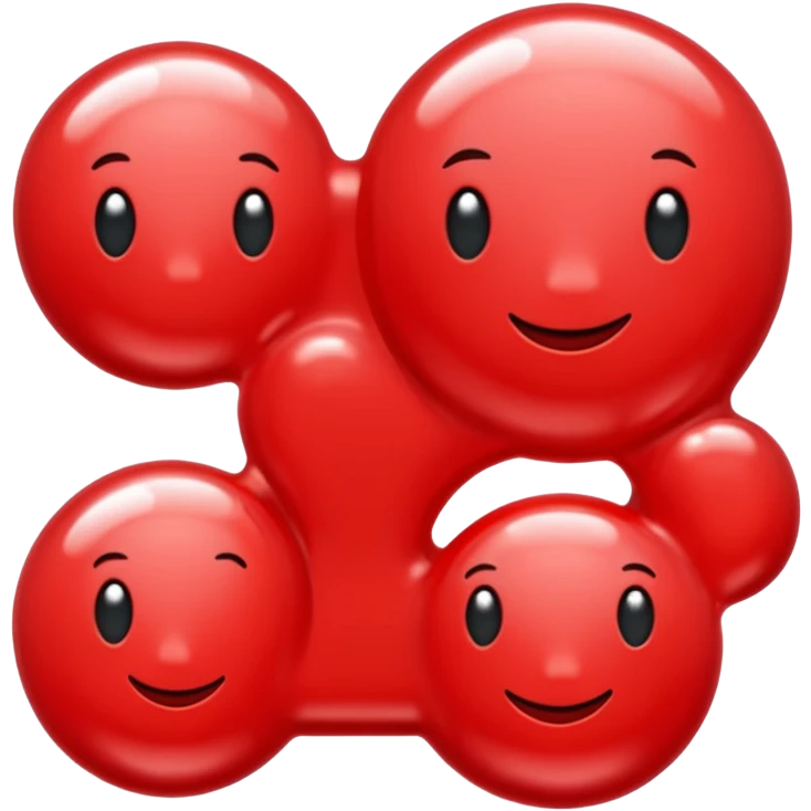 the word SNAFI in bold red bubble letters, red text bubble font, with a glossy shine emoji