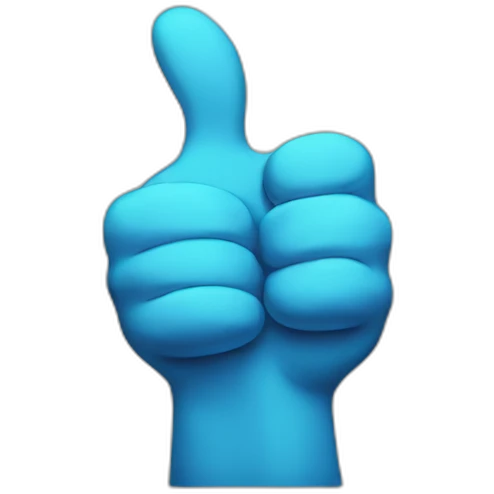 sad thumbs up emoji