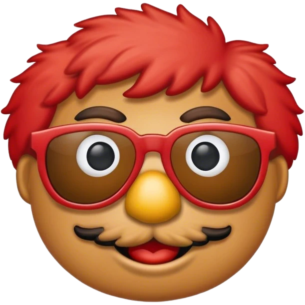 elmo in sun glasses emoji