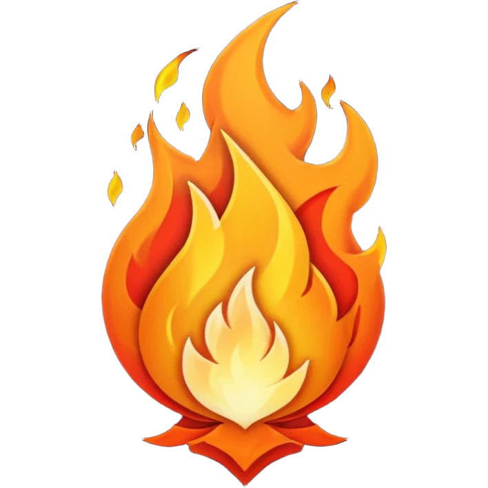 Logo pyro genshin impact emoji