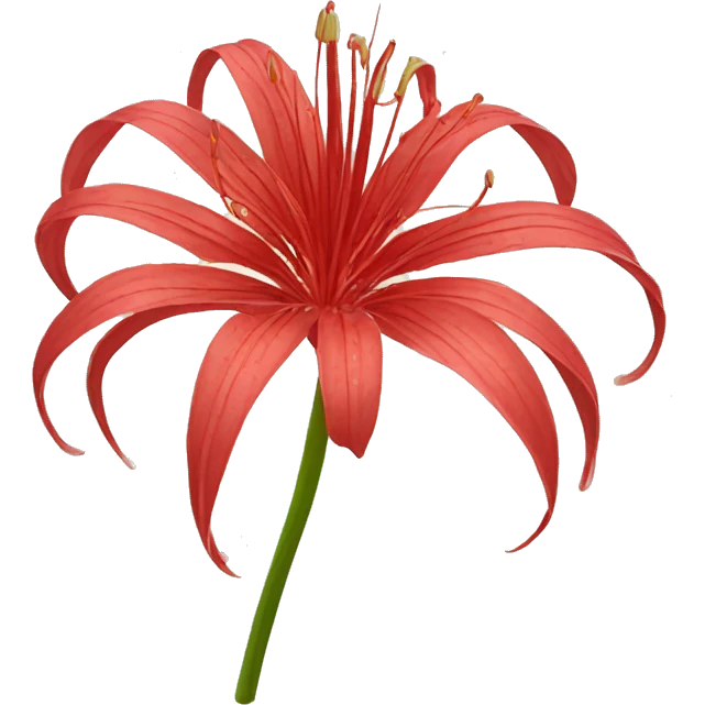 Red spider lily emoji