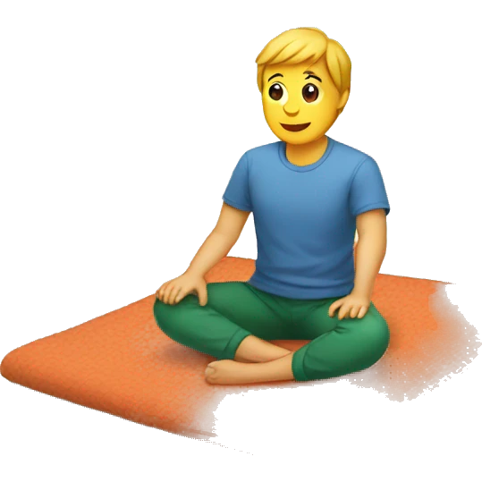 sitting mats emoji