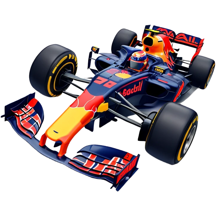 Max Verstappen F1 Car emoji