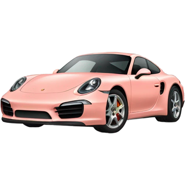 light salmon pink porsche full body  emoji