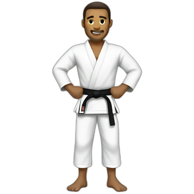 Jiujitsu guy emoji