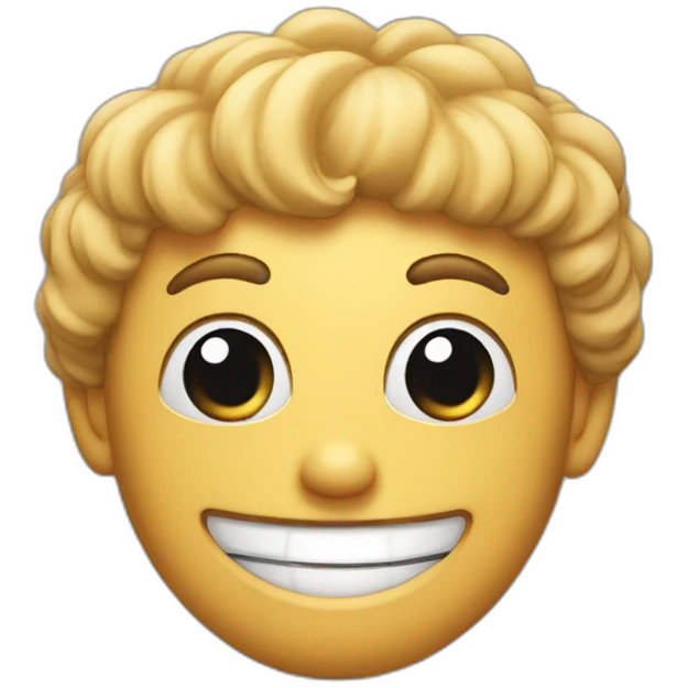 Dick and smile emoji