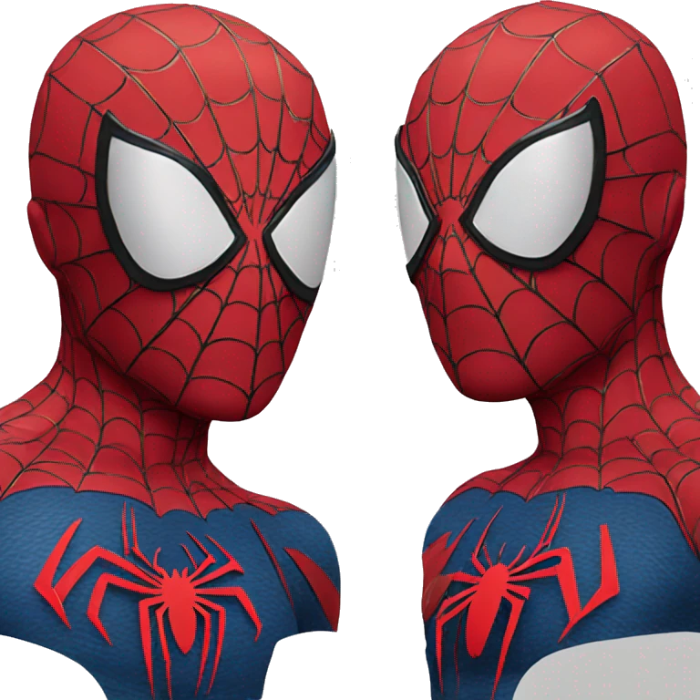 Spiderman mask emoji