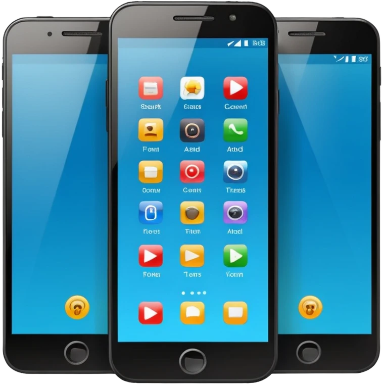 Android mobile for contact ads emoji