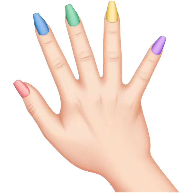 pastel hand 
writes emoji
